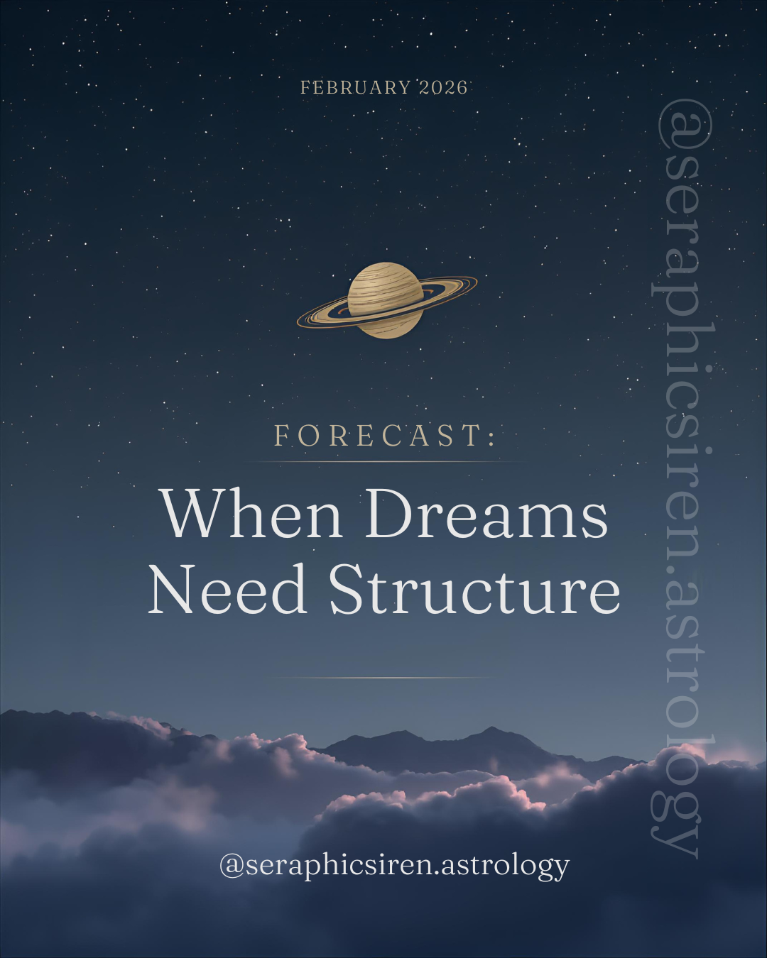 February 2026 Astrology Forecast: When Dreams Need Structure